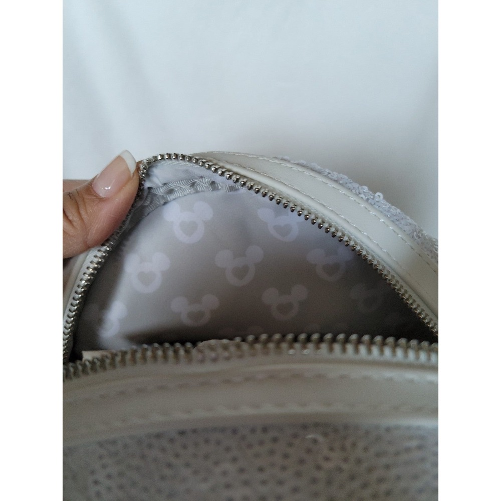 Loungefly Disney Wedding Minnie Mouse Sequin Mini Backpack - Picture 11 of 12